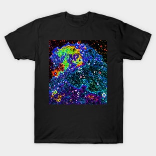 Black Panther Art - Glowing Edges 615 T-Shirt